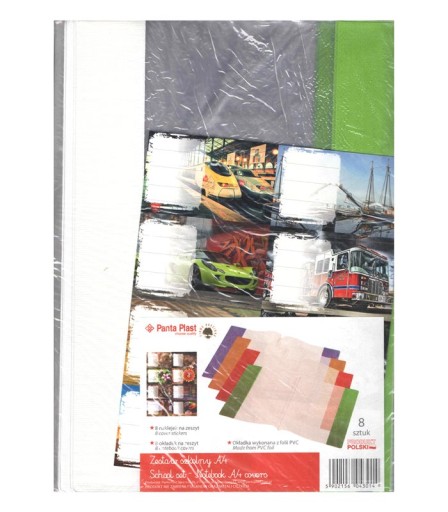 Transparentné obaly na zošity A4