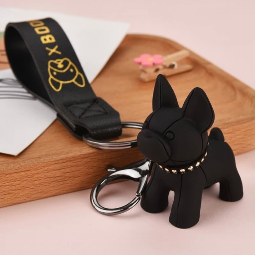 KEYRING Kľúčenka Bulldog Dog Dog