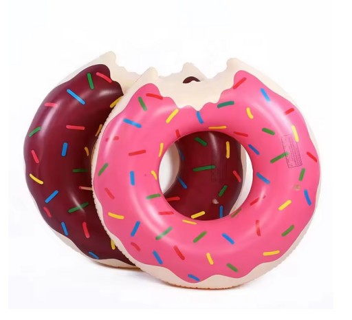 NAFUKOVACIE KOLESO JAHODOVÝ DONUT 59 cm #70