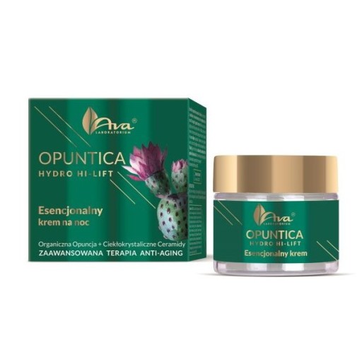 AVA LABORATORIUM OPUNTICA HYDRO HI-LIFT NOČNÝ KRÉM 50 ml