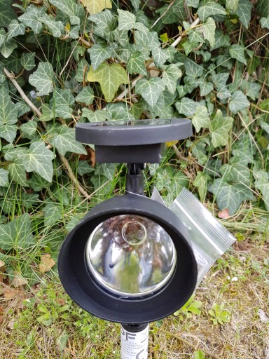 Záhradná lampa SOLAR REFLECTOR, LED COLD, zápustná