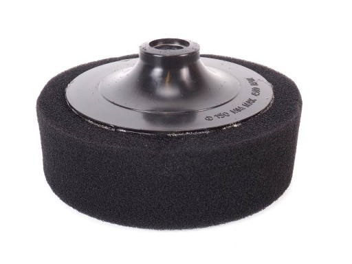 KOTÚČ LEŠTIACA HUBKA 125mm M14 MÄKKÁ ČIERNA
