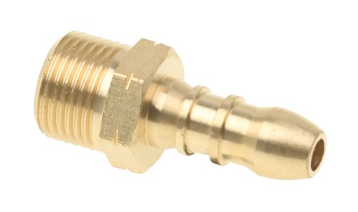 KONEKTOR VSUVKY PRE PLYNOVÝ VALEC 9 mm 3/8 INCH MOSADZ