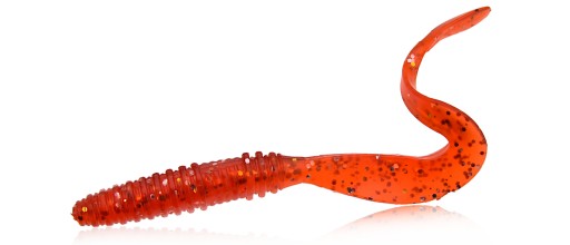 Gumový Twister 10 cm umelá nástraha na ostrieže, pstruhy, šťuky