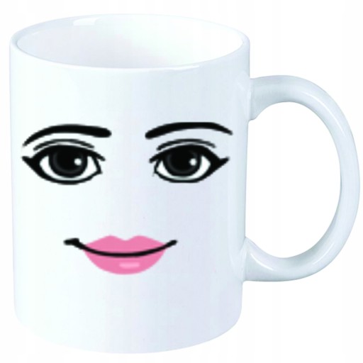 Serious Woman Face Roblox hrnček 330 ml meme darček