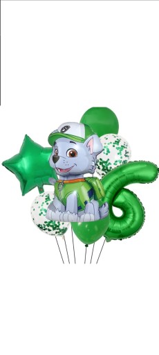 FÓLIOVÝ BALÓN BABY Tlapková patrola ROCKY BIRTHDAY