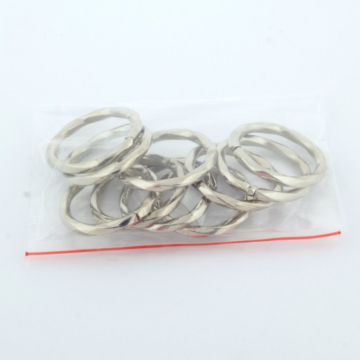 O-RING točený kožený krúžok 25 mm 10 KS. NIKEL