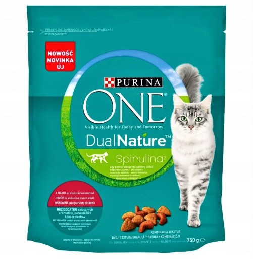 PURINA ONE PRIRODZENÉ OBRANNÉ KRMIVO PRE STERILIZOVANÉ MAČKY S HOVÄDZÍM MÄSOM 750g