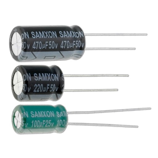 Elektrolytické kondenzátory 330uF 50V 105°