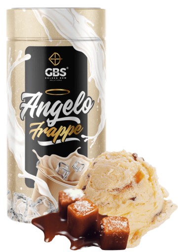 GBS FRAPPE GOLDEN BOW instantná ľadová káva 150 g ZMRZLINA SO SLANÝM KARAMELOM