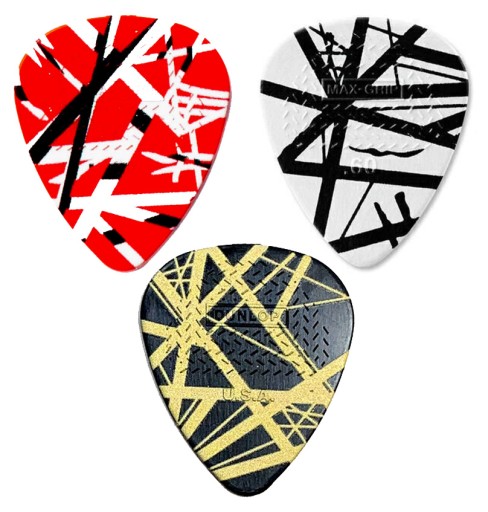 Gitarový Pick 0,6 mm Dunlop EVHP04 žltý