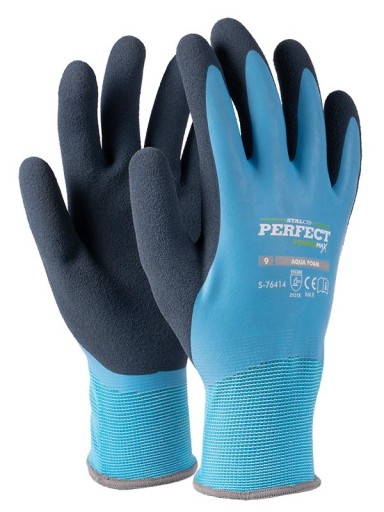 Nylonové rukavice Stalco AQUA FOAM 10 POWERMAX