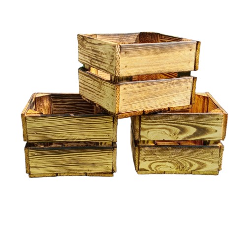 Drevený horiaci box 22x20x15