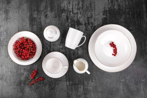 BELLISSIMA PORCELÁNOVÝ HRNČEK 330 ML BIELY