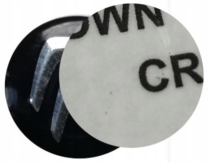 Emblémová kľúčenka na diaľkové ovládanie pre Citroen 14mm