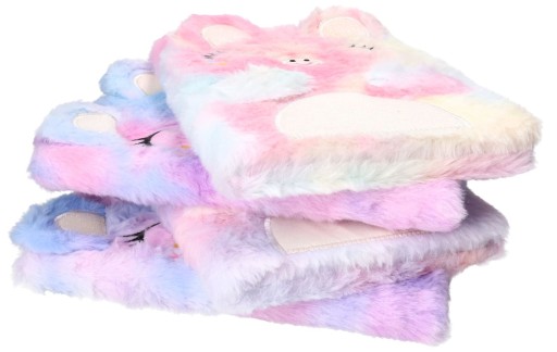 PIGGY zápisník, plyšový obal, diár 5525