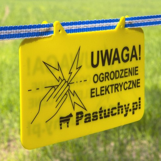 Značka POZOR Elektrický plot