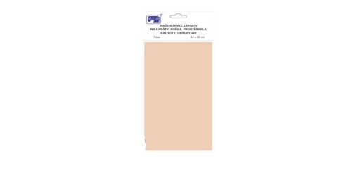Bavlnená nášivka Veľká 43X20cm Nažehľovacia C.Béžová