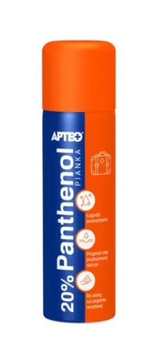 PANTHENOL APTEO PENA 20% NA OPAĽOVANIE
