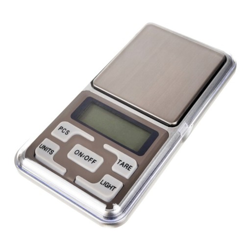 VÁHA NA ELEKTRONICKÉ ŠPERKY 200/0,01g NA BATÉRIOVÉ