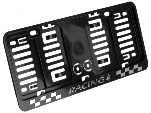 Rám ŠPZ, malý 305x 114 mm, 3D Racing