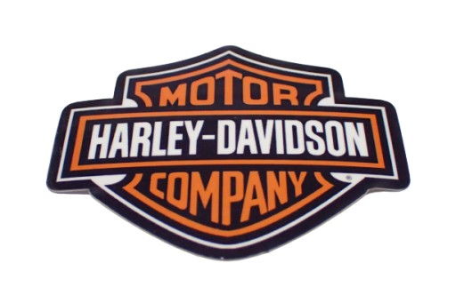 NÁLEPKA S LOGOM SPOLOČNOSTI HARLEY DAVIDSON 5,7 x 4,5 cm
