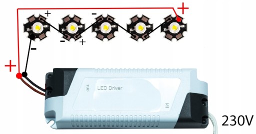 OVLÁDAČ LED 5W 300mA 3 - 18V napájanie 1 - 5W