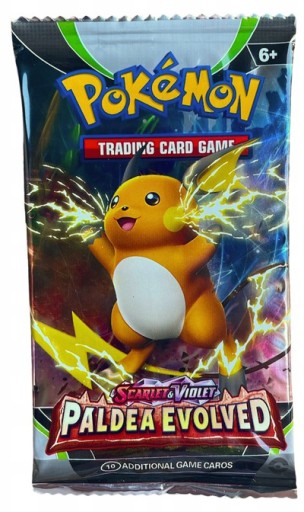 POKEMON SCARLET&FIOLET PALDEA EVOLVED CARDS DARČEKOVÉ VRECKO S 10 KARTAMI