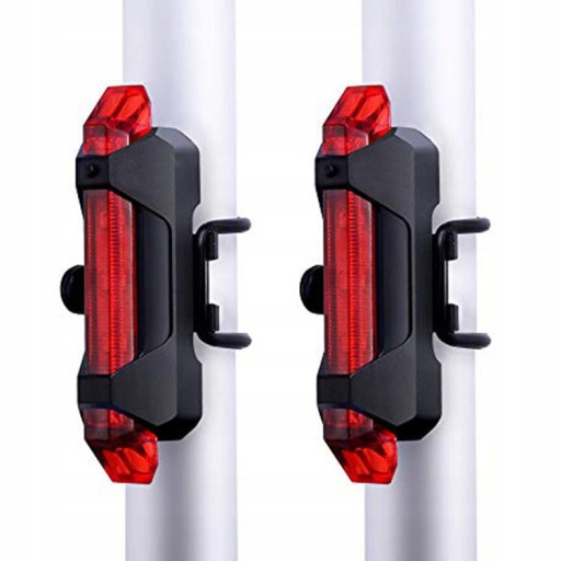 VÝKONNÁ LED ZADNÁ BICYKLE LAMPA USB 15H iLIGHT PRO