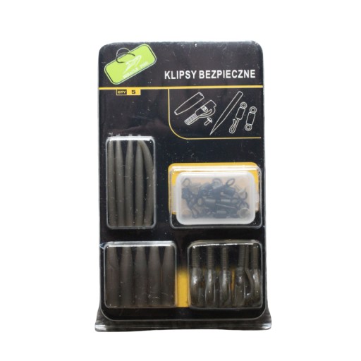 READY SET X5 BEZPEČNÝ KAPROVÝ SVOR S KOLÍKMI PLAVCOV ANTI-PL