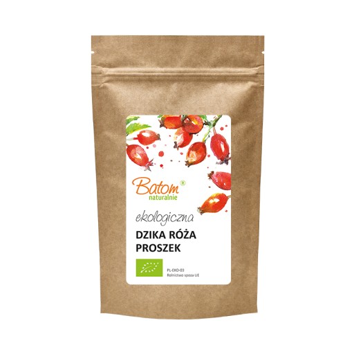 EKOLOGICKÝ PRÁŠOK Z DIVOKEJ RUŽY 100G BATOM BIO