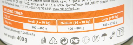 Brit Mono Protein morčacie mokré krmivo 400 g