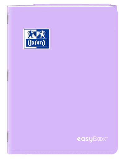 OXFORD EASYBOOK PASTELOVÝ ZÁPISNÍK A4 60 STRÁNKOVÁ mriežka S OKRAJMI 3 v 1