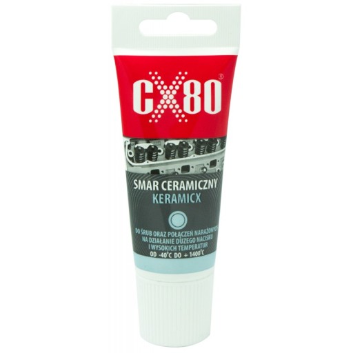 CX80 KERAMICX Keramické mazivo na výfukové brzdy - priemyselné 40g