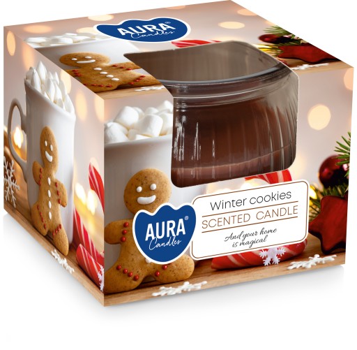 BISPOL Vonné SVIEČKY ZIMNÉ COOKIES 1 KUS