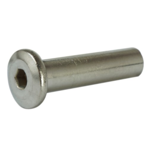 Spojovacia matica, typ Ericson, nehrdzavejúca oceľ, plochá hlava M4 x 20 mm