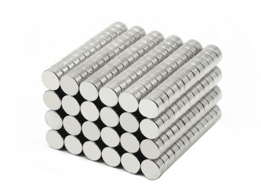 SILNÝ VALEC NEODYMIOVÝ MAGNET 6x3 50 KS