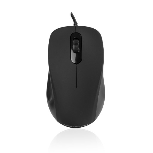 Modecom MC-M10 optická drôtová myš, čierna