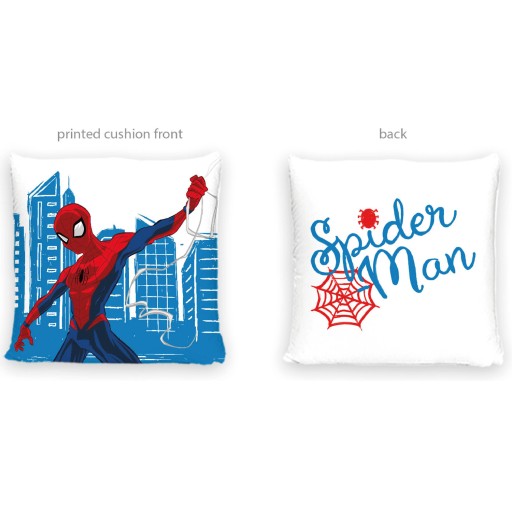 Dekoračná obliečka na vankúšik 40x40 SOFT VELVET pre dieťa Superhrdina Spidermana