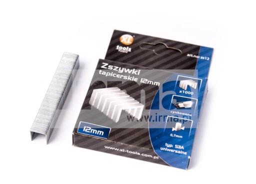 XL-Tools sponky na čalúnenie 12 mm 1000 kusov