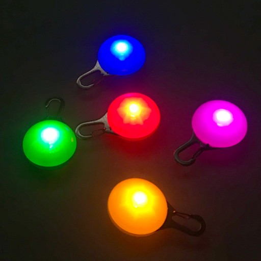 LED LAMPA DO GOLÍKU PRE PSA MAČKU, PRÍVESEK NA GOLÍK, LOKÁTOR