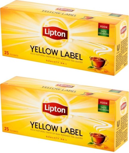 Lipton Yellow Label čaj čierny 50 tb