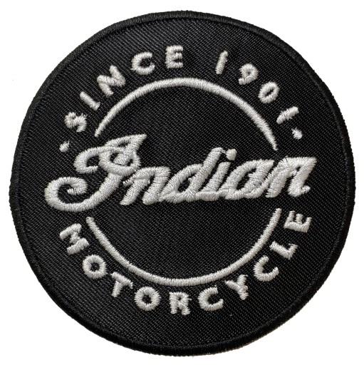 Indický Thermo Patch Motorcycle Motor vyšívaný