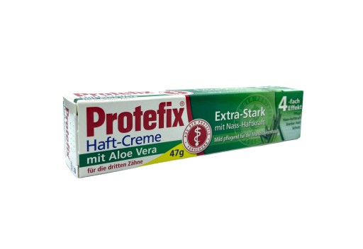 PROTEFIX Aloe Vera fixačný krém na zubné protézy