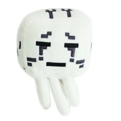 PLYŠOVÁ HRAČKA MINECRAFT WHITE GHOST PLYŠOVÝ MASKOT - na hru aj spánok
