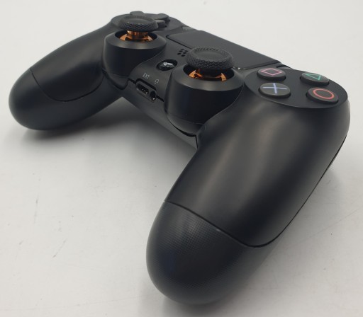ANALOGOVÝ OVLÁDAČ MUSHROOM PRE PS4 PS5 PAD MEĎ – LESKLÁ METALIKA