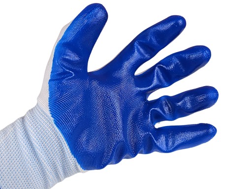 STRONG Pracovné rukavice BETTER NITRILE VAMPS ochranné rukavice x12 párov