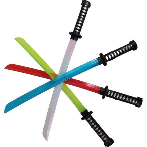 HRAČKA SAMURAJ KATANA SVETELNÝ MEČ - SVIETI A VYDÁVA ZVUKY