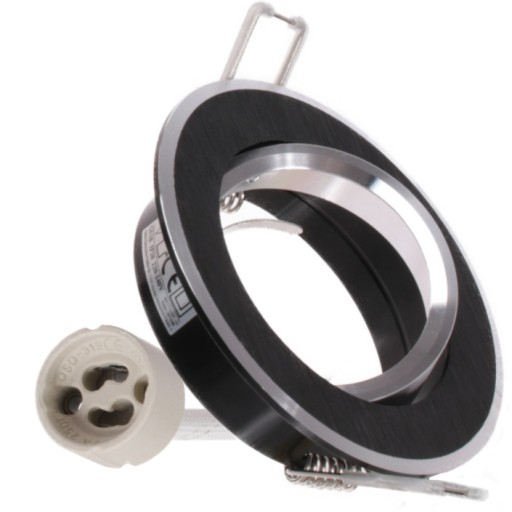 FITTING LL RODA MR16 DLM270 HLINÍKOVÁ ČIERNA KEFA.