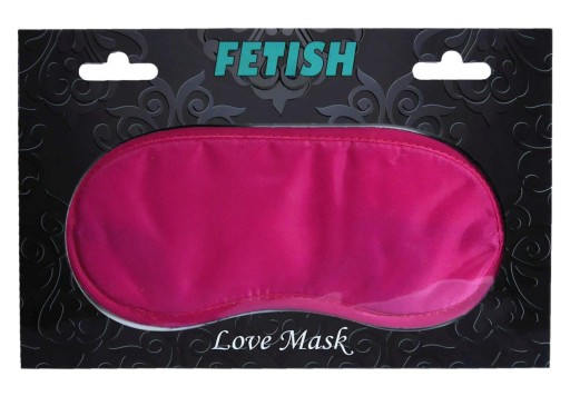 BDSM Eye Mask Headband Mask Pink - B - Series Fetish